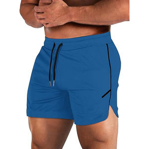 Shorts de sport flexibles pour hommes, entraînement en salle de sport, séchage rapide, respirant, léger, extensible, athlétique - Product Image 1