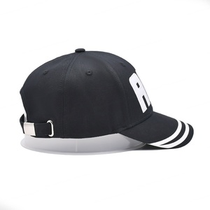 Casquette de baseball 5 panneaux en coton respirant à séchage rapide, avec logo brodé 3D, style sportif uni, idéale printemps-été, vente en gros - Product Image 5
