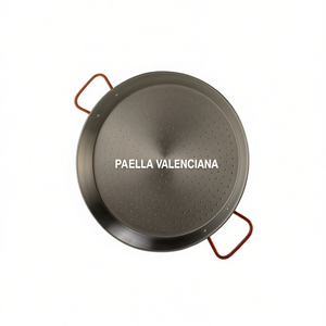 Elegante Sartén para Paella Valenciana de 65 cm, Plata, Utensilio de Cocina Español Auténtico para Preparar Platos - Product Image 2