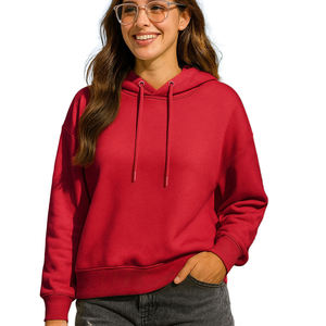 Nouvelle Collection Automne-Hiver : Sweat-shirts Décontractés Oversize en Coton Rose de Qualité Supérieure pour Femmes – Vente en Gros 2026 - Product Image 6