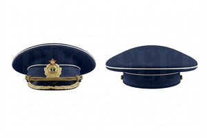 Gorra de Visera de Primera Calidad con Insignia Bordada a Mano, Gorra de Servicio Formal, Diseño Personalizado para Venta al Por Mayor - Product Image 3