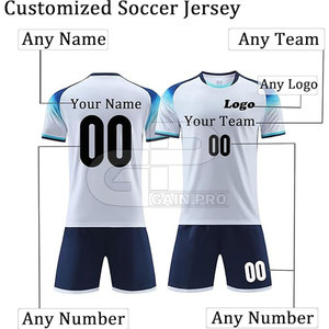 Tenue de football athlétique respirante à séchage rapide, idéale pour l'entraînement en équipe et les matchs de compétition - Product Image 2