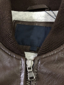 <b>Men</b>’s <b>Lightweight</b> Black Bomber <b>Jacket</b> Zipper Front Flight <b>Jacket</b> with Ribbed Cuffs, Casual Streetwear Outerwear - Product Image 3