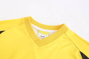 Maillot de football décontracté pour homme, tendance, anti-plis, haute qualité, prix abordable, avec logo/couleurs personnalisables - Product Image 4