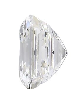 2.87 Ct D couleur Asscher coupe laboratoire cultivé diamant VVS1 clarté excellente coupe utilisation pour boucles d'oreilles et bijoux personnalisés cadeau pour elle - Product Image 3