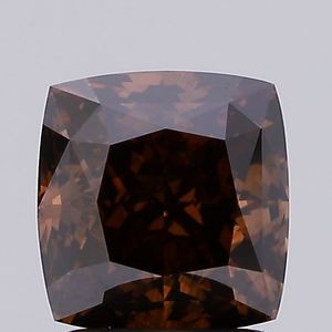 Diamante Marrón Cultivado en Laboratorio de 2.05 Ct, Corte Cojín, Certificado IGI, para Joyería - Product Image 1