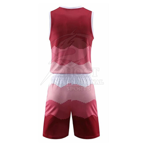 Nouvel uniforme de basket-ball avec impression personnalisée du numéro et du nom, tissu polyester de haute qualité - Product Image 2