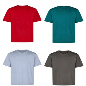 Camiseta Casual Deportiva de Manga Corta para Hombre, Corte Regular, 100% Algodón, Cuello Redondo, Estampado Digital, Color Rojo - Product Image 4