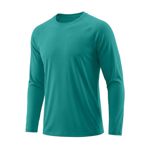 Servicio OEM, Camiseta de Manga Larga para Hombre, 100% Algodón, 220 g/m², Personalizada de Alta Calidad, Estilo Urbano - Product Image 1