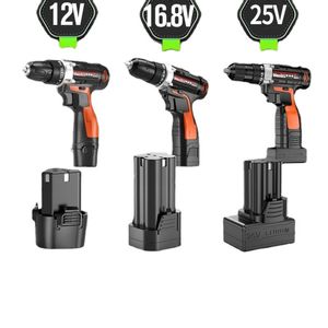 Juego de taladro de impacto recargable Destornillador de velocidad única Herramienta de combinación 500W Potencia de entrada nominal Taladro eléctrico OEM personalizable - Product Image 2