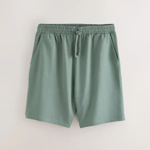 Men's Summer Sports Shorts Polyester/Cotton Eco-Friendly Breathable Quick Dry <b>Lace</b> Loose Fitting Casual Knee Length Hot Shorts - Product Image 1