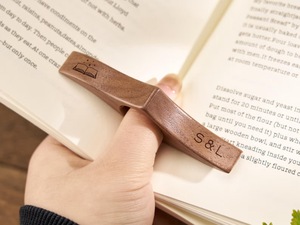 Soporte de Anillo para el Dedo para Leer Libros, Sujetador de Dedos de Madera - Product Image 4