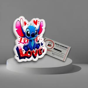 Outils personnalisables pour extensions de cils magnétiques en acrylique, motifs Saint-Valentin, Cœur d'amour, Papillon, Diamant, Cœur, pour usage privé - Product Image 1