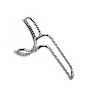 DENTRIC IMPLANTS Rétracteur dentaire lèvre-joue de qualité supérieure, argenté, avec poignée ergonomique, 4 positions de mâchoires, petite taille, en acier, métal et plastique - Product Image 3