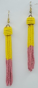 Pendientes de tuerca con cuentas chapadas en oro de alta calidad, tendencia 2026, joyería artesanal con cuentas, para mujer, para aniversario romántico - Product Image 3