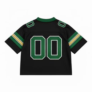 Camiseta de fútbol para hombre, hecha a medida, 100% algodón, cuello en V, de secado rápido, manga corta, con estampado digital, de alta calidad - Product Image 2