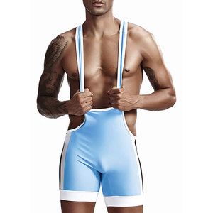 Traje de Lucha Libre de Nuevo Diseño, Compresión para Hombre, Personalizado, Reversible, Parte Delantera de Spandex/Poliéster, Ligero, de Secado Rápido y Transpirable - Product Image 6