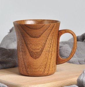 Natural Wooden Coffee Mug Solid Wood Tea Cup Heat Resistant <b>Drinkware</b> for Home Cafe Bar Restaurant At Factory Direct Price - Product Image 1