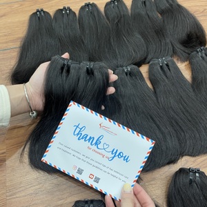 Extensiones de Cabello Premium Combo Weft, Cabello Liso Natural en Colores Naturales, Precio al por Mayor - Product Image 6