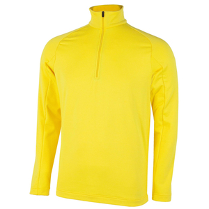 Camisetas Deportivas de Manga Larga Amarillas con Cierre de Cremallera, de Poliéster de Alta Calidad, Ligeras, Duraderas, para Uso en Exteriores en Todas las Estaciones - Product Image 2