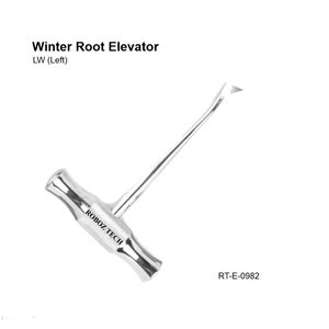 Élévateur dentaire manuel ergonomique War-Wick James, coudé à gauche, en acier inoxydable, certifié CE, Roboz Tech Pakistan - Product Image 6