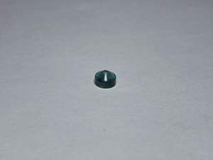 Fluorita Azul Natural, Corte Redondo Tipo Sugarloaf, 8mm, 2.8 Ct, de Afganistán, para Fabricación de Joyería DIY - Product Image 4