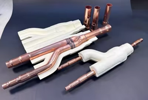 Raccords VRV Refnet prêts à être expédiés pour les systèmes CVC |   Raccords de branche en cuivre pour climatisation VRV/VRF, raccords Refnet VRV - Product Image 2