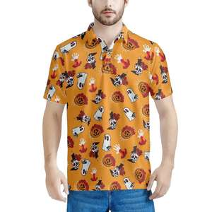 Polyester Knitted New Sports Cool Premium Camouflage <b>Funky</b> Personalized <b>Men</b> Golf Polo <b>Shirt</b> Available In Cheap Price - Product Image 2