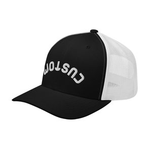 Vente en gros Casquette de camionneur personnalisée 6 panneaux Casquette unisexe à dos en maille avec logo brodé pour sport, streetwear et marque OEM - Product Image 2