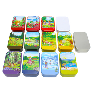 ถาดใส่ลูกกวาดดีบุกแบบสั่งทำกล่องโลหะบางมิ้นท์พับได้ - Product Image 4