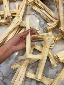 Portavasos de Bambú Económico al por Mayor de Vietnam, Portavasos de Bambú con Asa para Cafeterías y Servicios de Bebidas - Product Image 1