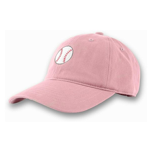 Casquette de baseball rose avec logo brodé, 6 panneaux, ajustement réglable, unisexe, style décontracté printemps-été - Product Image 1