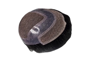 Perruque Lace Front 100% Cheveux Humains Ondulation Profonde Ondulation Naturelle Toupet Homme Taz Hair pour Lace Yaki Cheveux Remy Teints Trame Unique Prothèse - Product Image 6