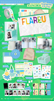 FLARE U 1er mini-album [YOUTH ERROR] (Version kit de papeterie) Album CD officiel Kpop Corée