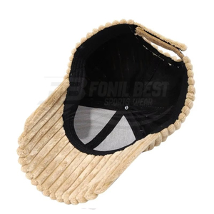 หมวกเบสบอลสีพื้นแบบทวิลล์ ปรับสายได้ ทรงไม่แข็งแบบ Dad Hat ปรับแต่งได้ สไตล์ Snapback สำหรับทุกเพศ แบบสปอร์ต ขายส่ง - Product Image 3