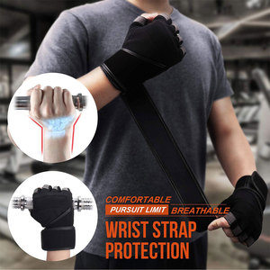 New Standard Weightlifting Customized Fitness <b>Gloves</b> For Men Bodybuilding Workout Wrist Strap Protection Wear Gym <b>Gloves</b> - Product Image 3