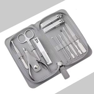 Custom Logo Luxury <b>Nail</b> Care <b>Kit</b> Manicure Set Stainless Steel Pedicure Tools Portable Travel Case - Product Image 1