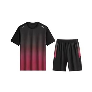 Ensemble d'uniformes de volley-ball pour hommes à manches courtes, légers, sublimés en polyester, pour l'entraînement des équipes de club, best-seller - Product Image 2