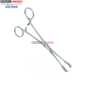 Pinzas de Tracción Manuales de Acero con 3x3 Dientes, Instrumento de Agarre de Precisión, Certificado CE, Herramienta Quirúrgica para Manipulación de Tejidos, Duraderas - Product Image 5