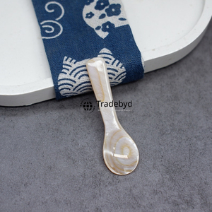 Cuillère décorative en nacre, cuillère de service artisanale de qualité supérieure, Tradebyd - Product Image 1