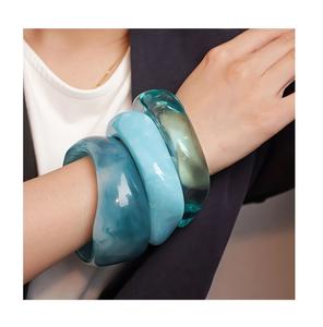 Fashionable Acrylic <b>Bangle</b> <b>Set</b> High Demanding Vintage Stylish Custom Size 100% Handmade Newly Top Seller Nickel-Free Lead-Free - Product Image 3