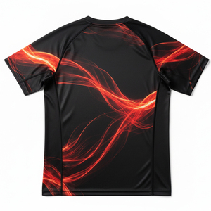 Factory Price Sublimated <b>Compression</b> <b>Shirt</b> Youth Adult Sizes Multi Color Athletic Stretch Training Gear - Product Image 3