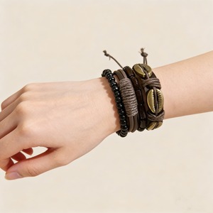 Set de 5 Relojes de Cuarzo y Pulseras de Moda para Hombre, Reloj Casual |   Reloj Minimalista B918 - Product Image 2