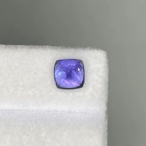 Piedra Preciosa de Tanzanita Azul de 1.70 Ct, Corte Cojín, Facetada, Piedra Suelta de 6.40mm, Gema Natural para Joyería - Product Image 1