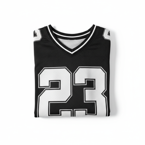 เสื้อฟุตบอลอเมริกันแขนสั้นแบบดูดซับความชื้น - Product Image 6