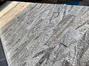 Panel de Pared 3D Moderno Irrompible, Ecológico, Dorado y Verde Pulido, Diseño de Piedra Flexible para Interiores y Exteriores, Insonorizante para el Hogar - Product Image 5