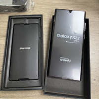 Smartphones d'occasion de marque originale à prix réduit pour Samsung Galaxy S22 Ultra LLA 5G Smartphone 128 Go/256 Go Téléphone portable débloqué