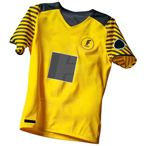 Maillot de football pour hommes respirant, personnalisé avec logo OEM/ODM, design professionnel de haute qualité, manches courtes, été - Product Image 2