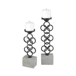 Porte-bougie votif moderne en métal et verre, finition dorée, forme ronde, pour la décoration de Noël, de la maison et des mariages - Product Image 3