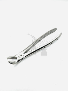 Forceps d'extraction dentaire manuels en acier inoxydable de qualité médicale Fig. 23 Poignées ergonomiques en corne de vache réutilisables de qualité supérieure - Product Image 3
